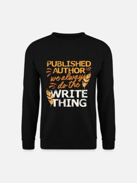 Autor Autoren - Unisex Pullover - Schwarz