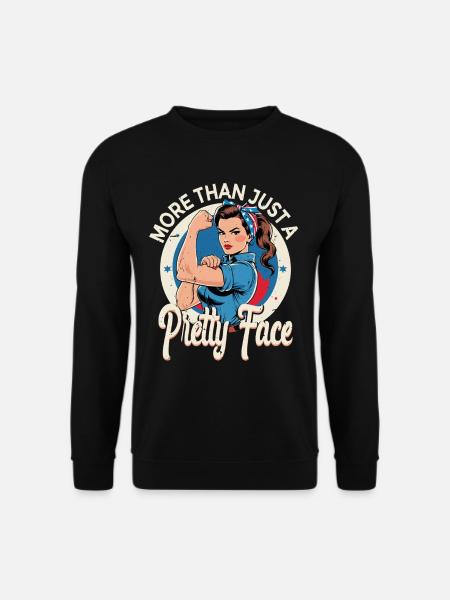 Feminismus Feministin Feminist - Unisex Pullover - Schwarz