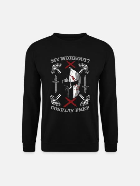 Cosplay Bodybuilder - Unisex Pullover - Schwarz