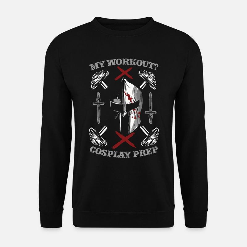 Cosplay Bodybuilder - Unisex Pullover - Schwarz