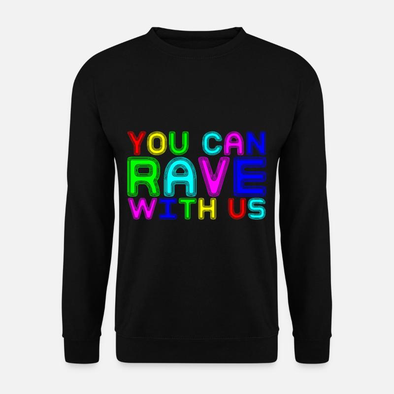 Vous pouvez ravir avec nous - Sweat-shirt Unisexe - noir