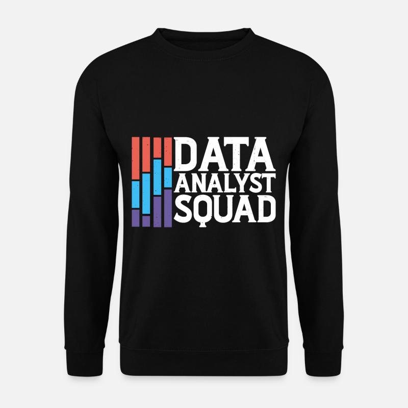 Data Analyst Squad 6 - Unisex Pullover - Schwarz