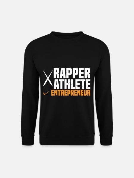 Rapper Athlete Entrepreneur 58 - Unisex Sweatshirt - black