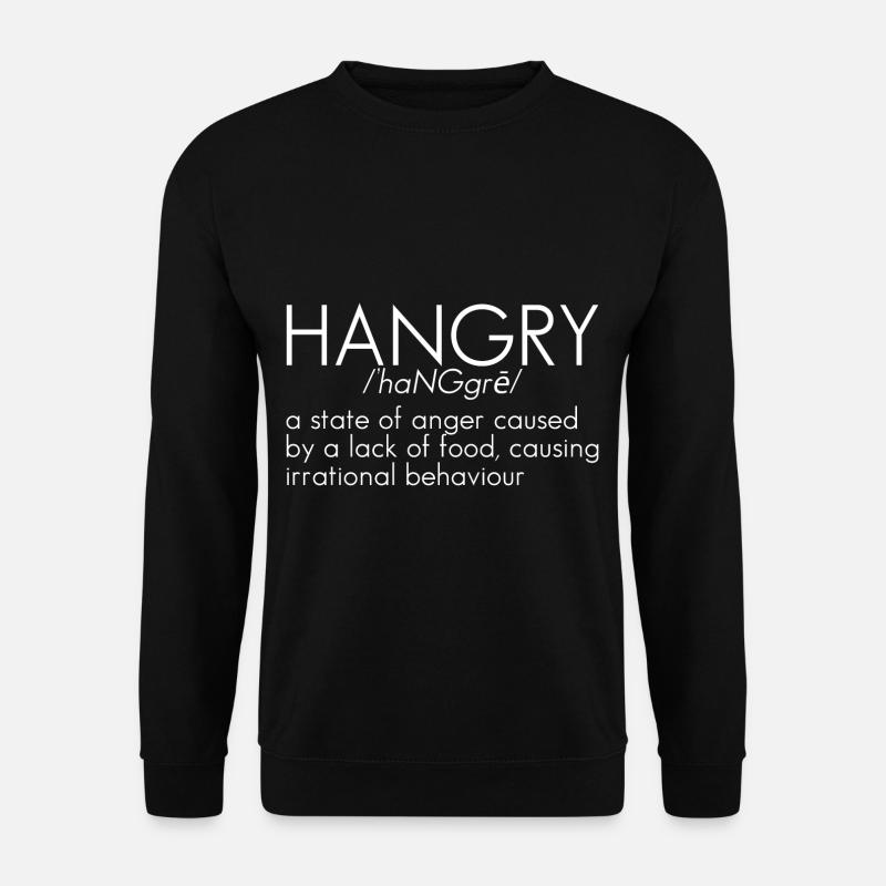 Définition de Hangry 5 - Sweat-shirt Unisexe - noir