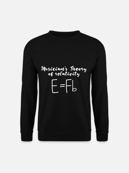 Musician's Theory Of Relativity 4 - Unisex Pullover - Schwarz