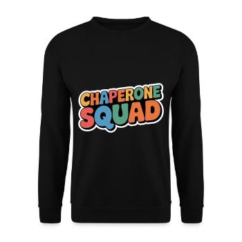 Chaperone Squad 17 - Unisex Pullover - Schwarz - Vorne - Alina (178cm) & Michal (187cm)