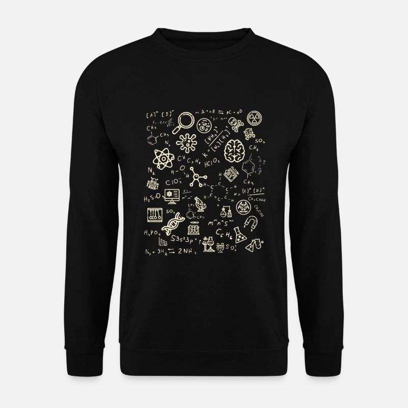 Wissenschaft Chemie Lehrer Geschenk - Unisex Pullover - Schwarz