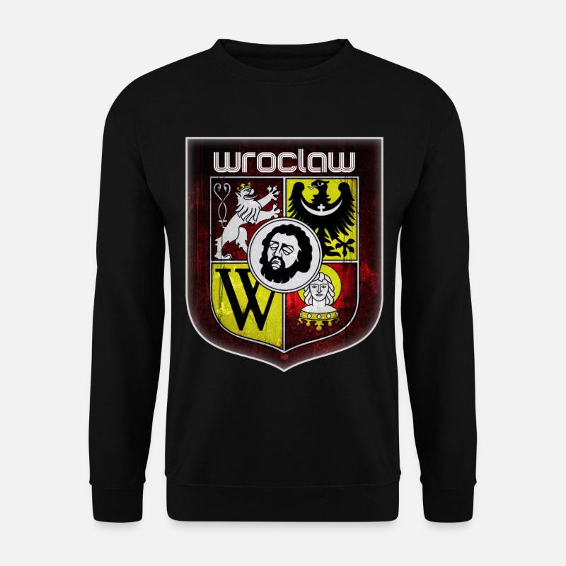 Breslau - Polen - Unisex Pullover - Schwarz