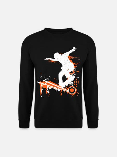Skate | Skateboard | Skater - Unisex Pullover - Schwarz