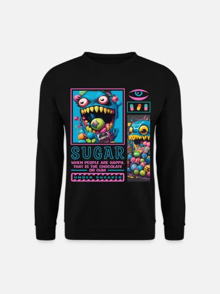 Candy Monsters - Unisex Sweatshirt - black