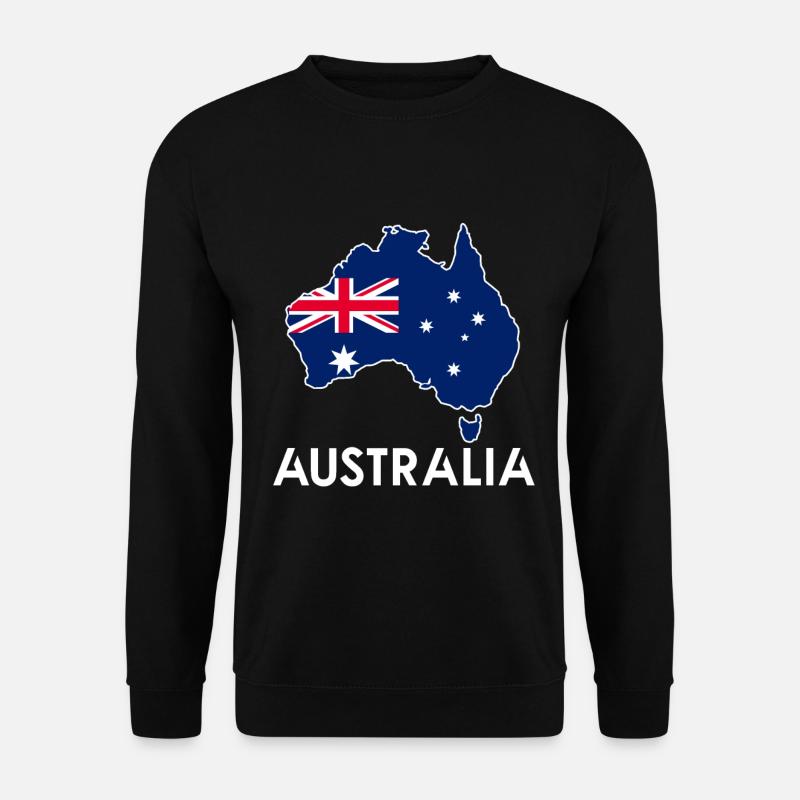 Australien - Unisex Pullover - Schwarz