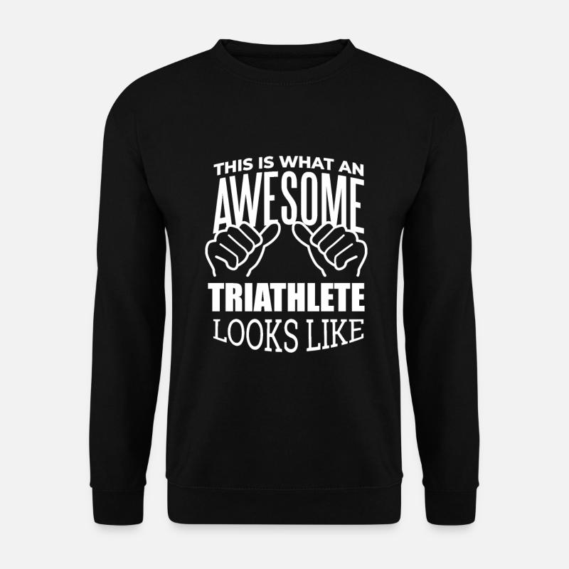 Triathlon - Unisex Pullover - Schwarz