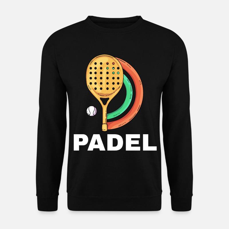I can't I have padel - Unisex Sweatshirt - black