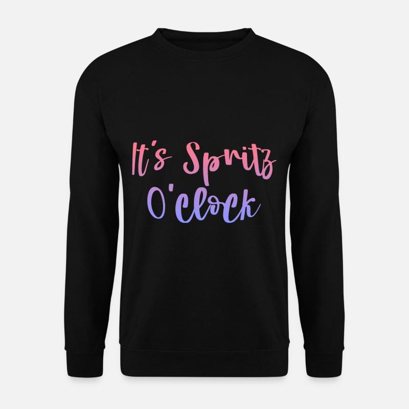 It's Spritz O'clock - Unisex Sweatshirt - black