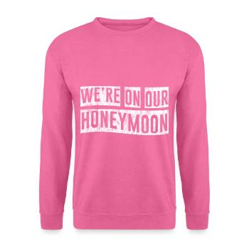 Nous sommes en lune de miel 3 - Sweat-shirt Unisexe - rose - Devant