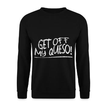 Descends de mon Queso 3 - Sweat-shirt Unisexe - noir - Devant - Alina (178cm) & Michal (187cm)