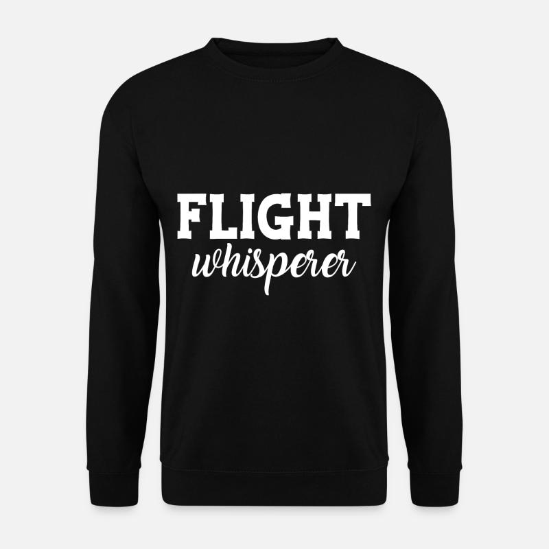 Flight Whisperer - Unisex Sweatshirt - black
