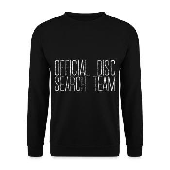 Official Disc Search Team 4 - Unisex Pullover - Schwarz - Vorne - Alina (178cm) & Michal (187cm)