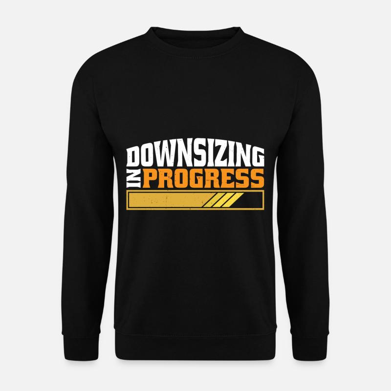 Downsizing In Progress 25 - Unisex Pullover - Schwarz