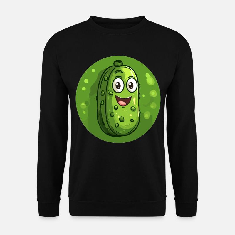 Laughing pickle - Unisex Sweatshirt - black