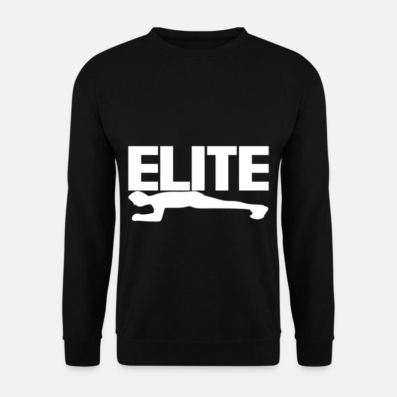 Elite Sports - Unisex Pullover - Schwarz