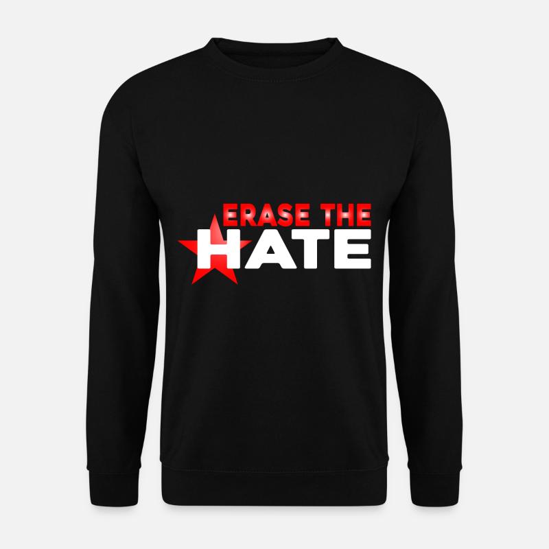 Erase the Hate 6 - Unisex Sweatshirt - black