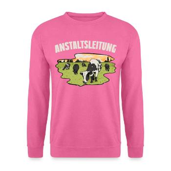 Head of the Cow Herd - Unisex Sweatshirt - pink - Front