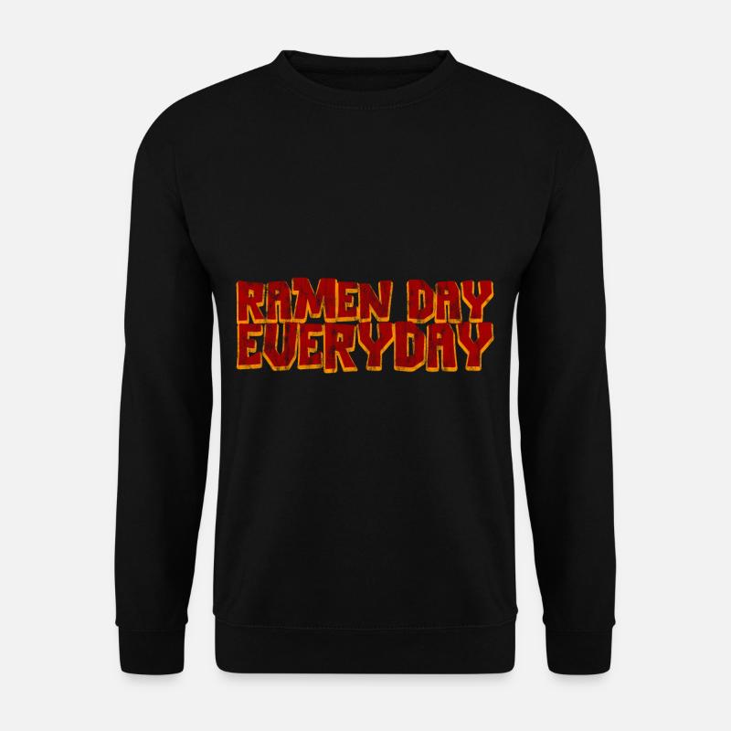 Ramen Day Everyday 3 - Unisex Sweatshirt - black