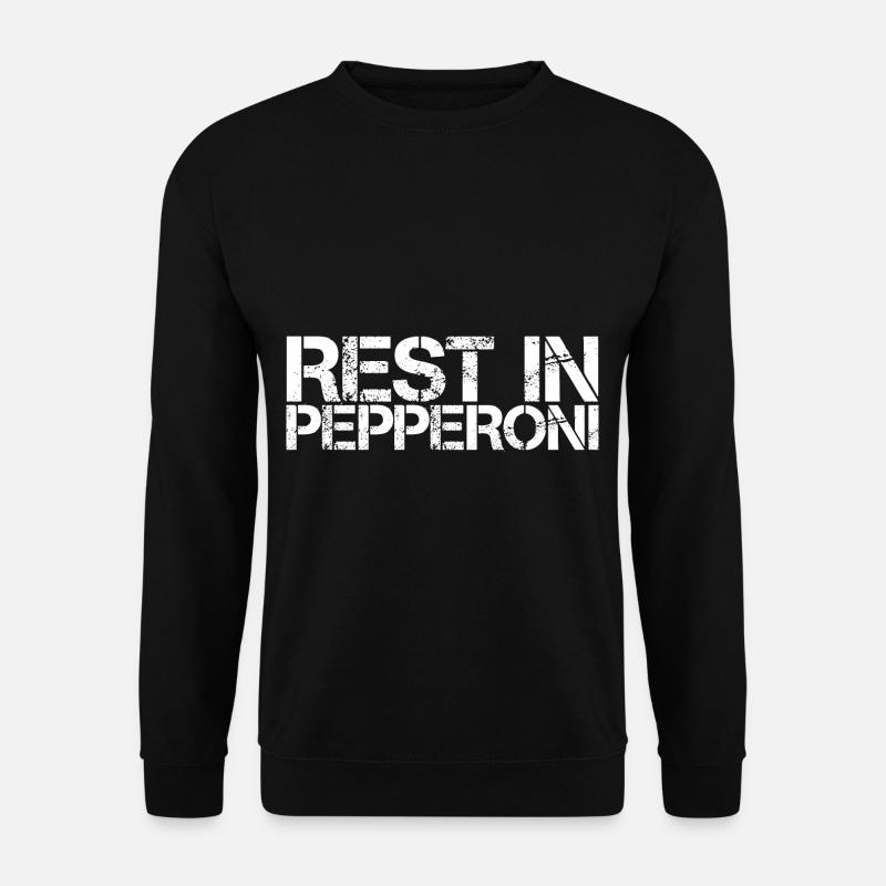 Rest In Pepperoni 3 - Unisex Sweatshirt - black