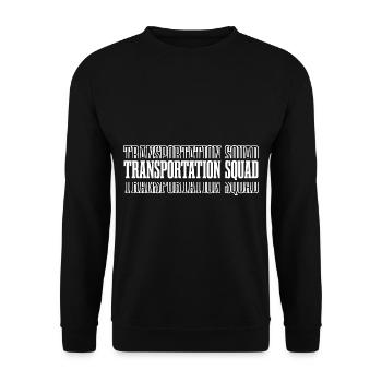Transportation Squad 8 - Unisex Pullover - Schwarz - Vorne - Alina (178cm) & Michal (187cm)