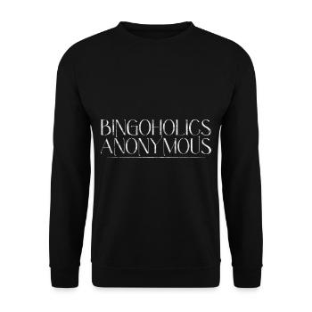 Bingoholics Anonymous 3 - Sweat-shirt Unisexe - noir - Devant - Alina (178cm) & Michal (187cm)