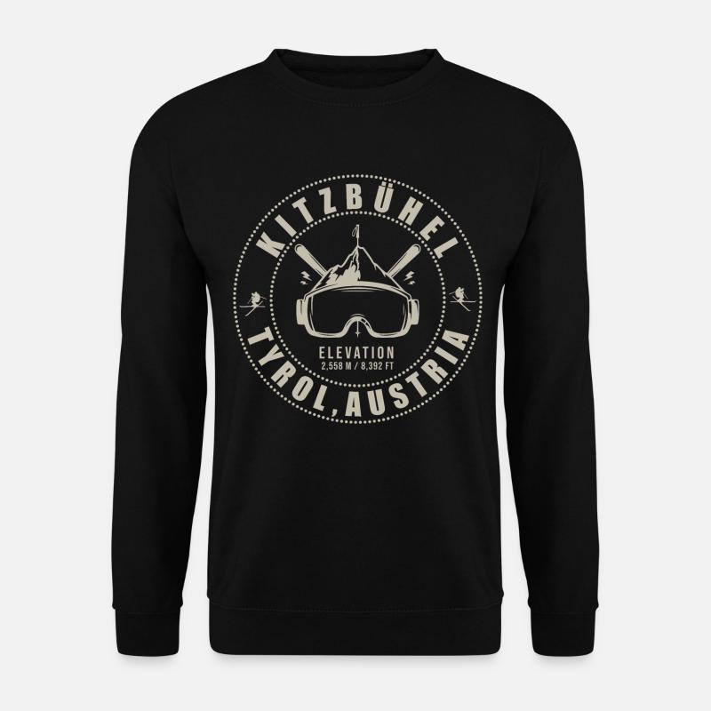 Kitzbühel Österreich - Unisex Pullover - Schwarz