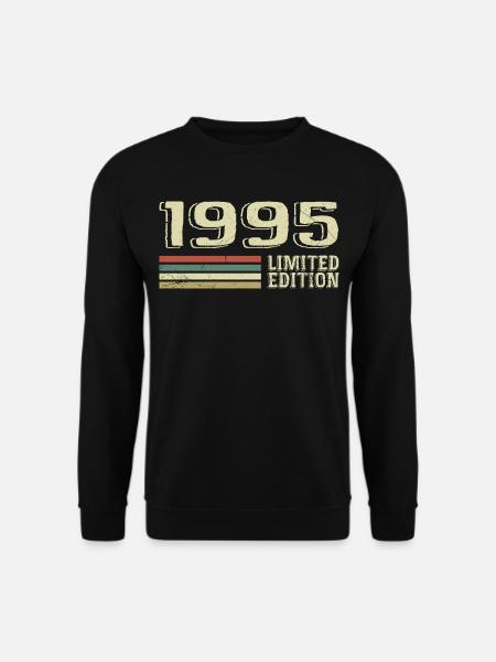 Nées en 1995 anniversaire 1995 Vintage 1995 - Sweat-shirt Unisexe - noir