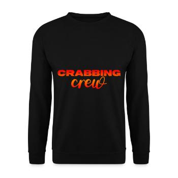 Crabbing Crew 3 - Unisex Pullover - Schwarz - Vorne - Alina (178cm) & Michal (187cm)