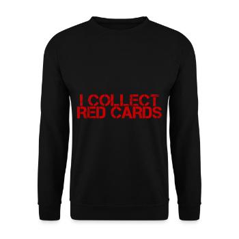 Je collectionne les cartons rouges 3 - Sweat-shirt Unisexe - noir - Devant - Alina (178cm) & Michal (187cm)