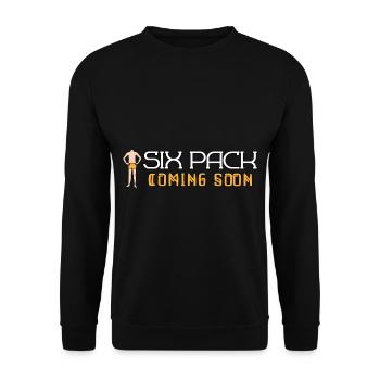 Six Pack à venir 19 - Sweat-shirt Unisexe - noir - Devant - Alina (178cm) & Michal (187cm)