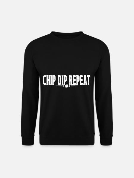 Chip Dip Repeat 9 - Sweat-shirt Unisexe - noir