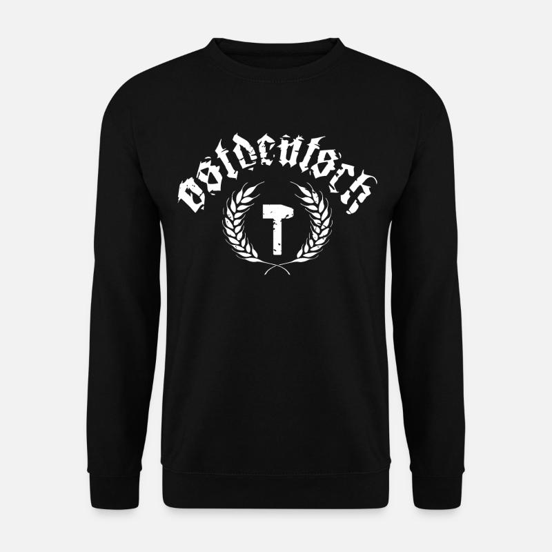 Ostdeutsch - Hammer und Ährenkranz - Unisex Pullover - Schwarz