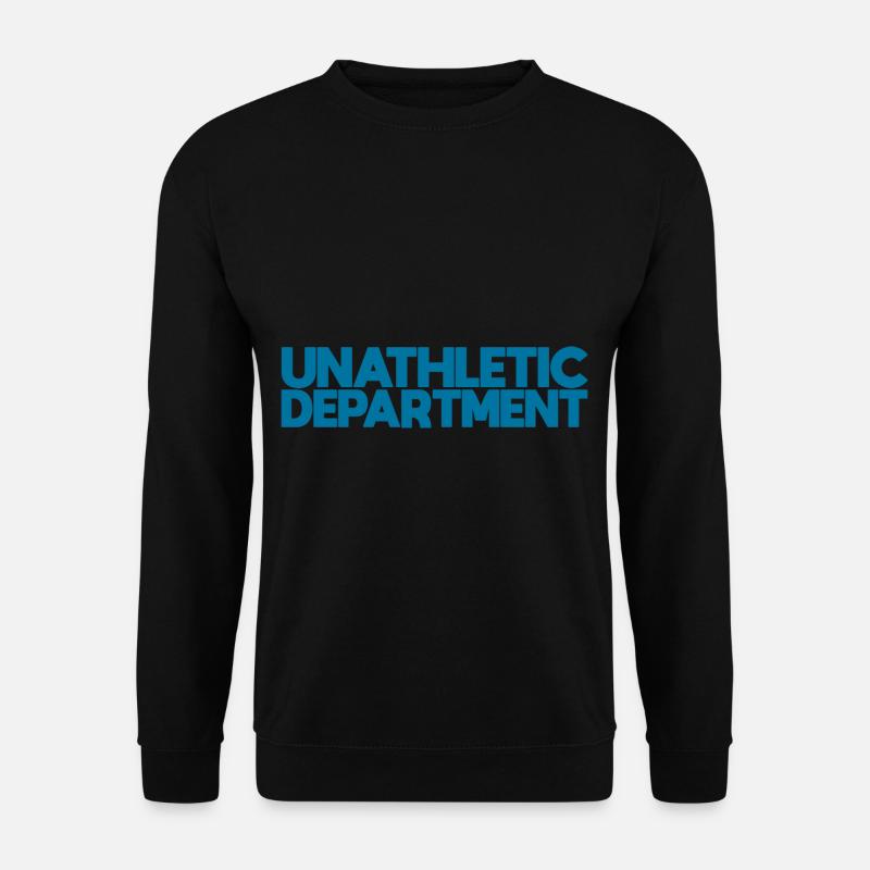 Unathletic Department - Unisex Pullover - Schwarz