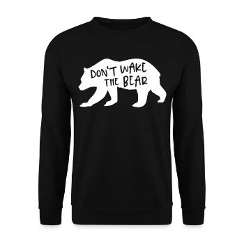 porter - Sweat-shirt Unisexe - noir - Devant - Alina (178cm) & Michal (187cm)