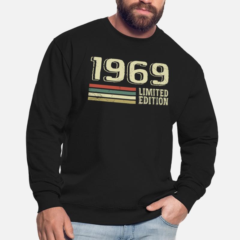 Nées en 1969 anniversaire 1969 Vintage 1969 Sweat-shirt Unisexe