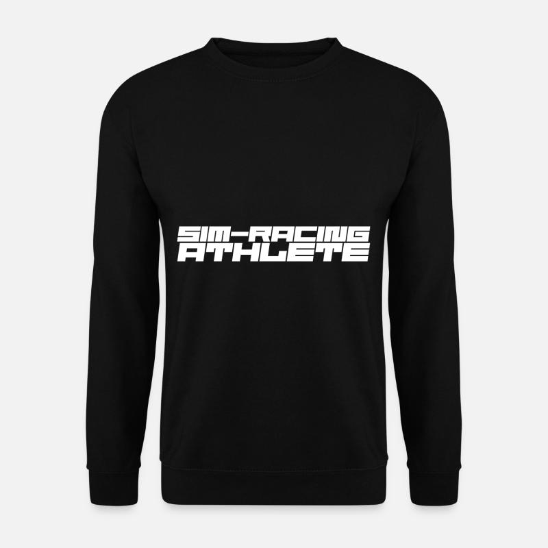 Athlète de course de Sim - Sweat-shirt Unisexe - noir