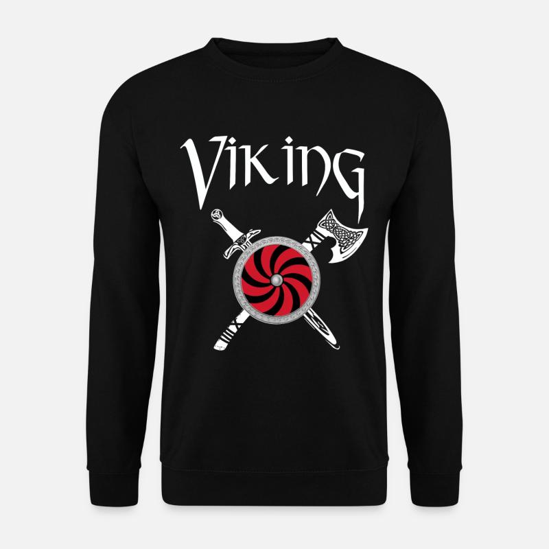 viking vikings - Unisex Sweatshirt - black
