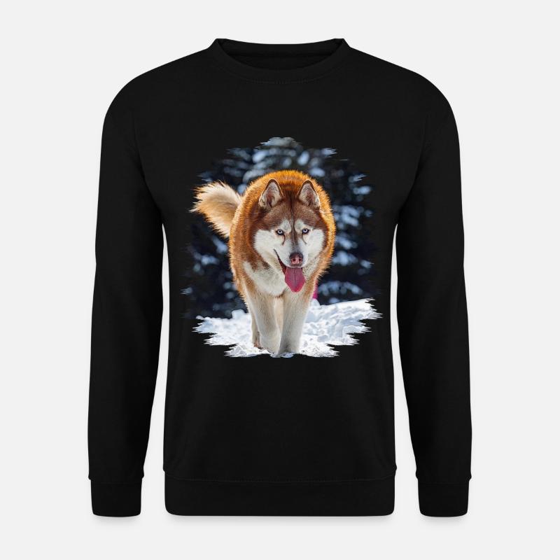 Husky - Unisex Pullover - Schwarz