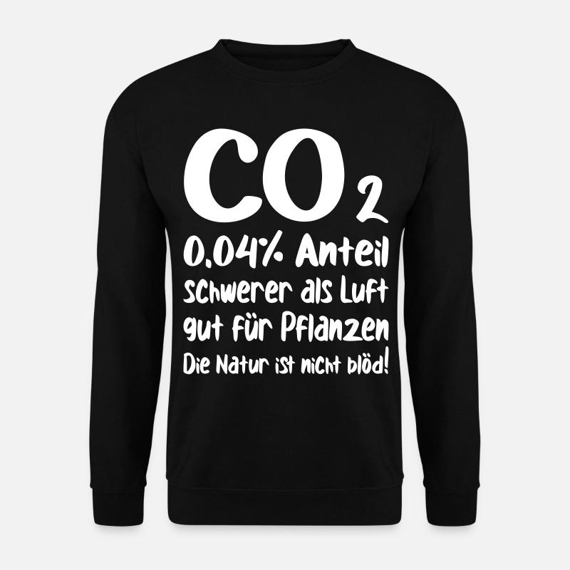 CO2 - Unisex Pullover - Schwarz