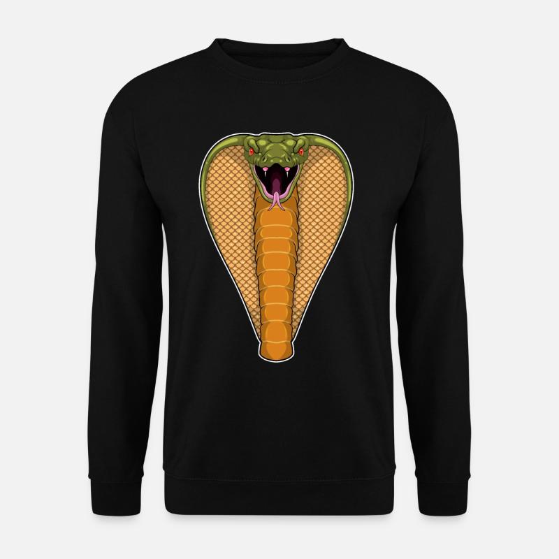 Serpent Cobra - Sweat-shirt Unisexe - noir