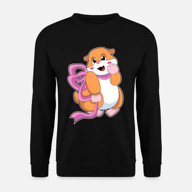 Hamster à l’arc - Sweat-shirt Unisexe - noir