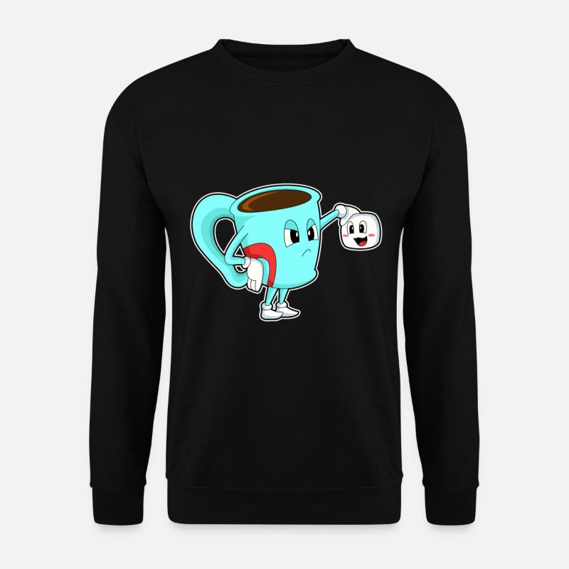 Tasse de café - Sweat-shirt Unisexe - noir