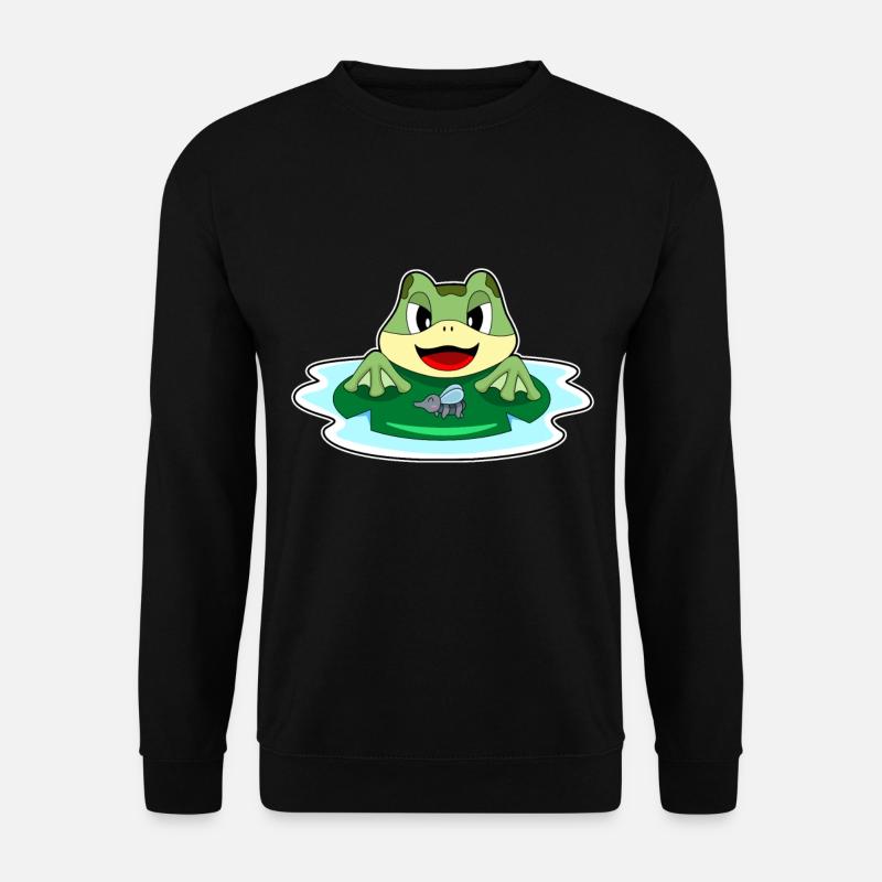 Mouche grenouille - Sweat-shirt Unisexe - noir