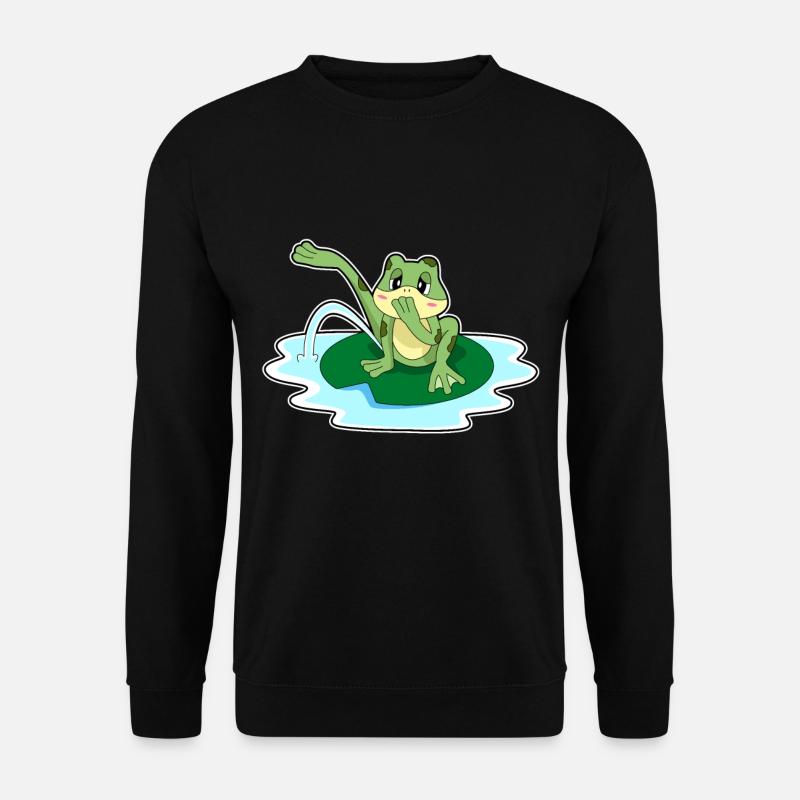 Frog toilet - Unisex Sweatshirt - black